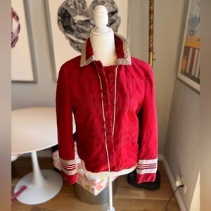 Red Marc Jacob’s retro jacket size 10
